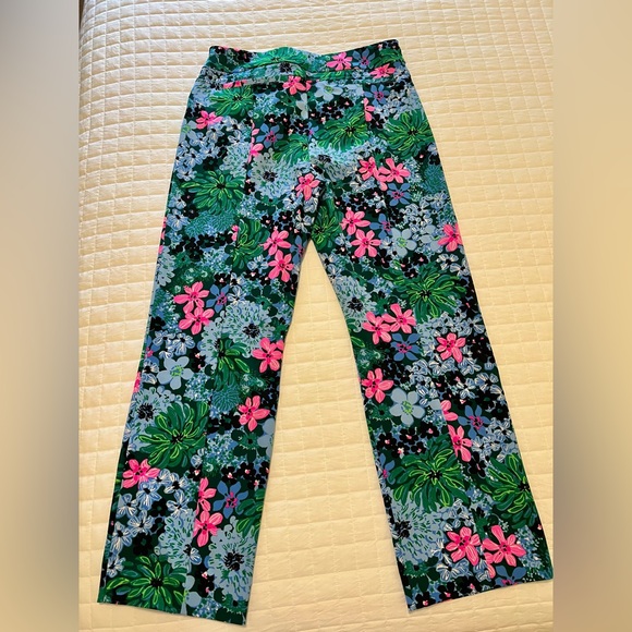 New Lilly Pulitzer UPF 50+ Luxletic 28" Alston High Rise Pant - Picture 5 of 12